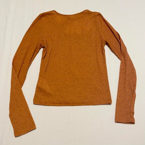 Noisy May Long Sleeve Top with Cutout Womens Size Medium - Picture 10 of 16